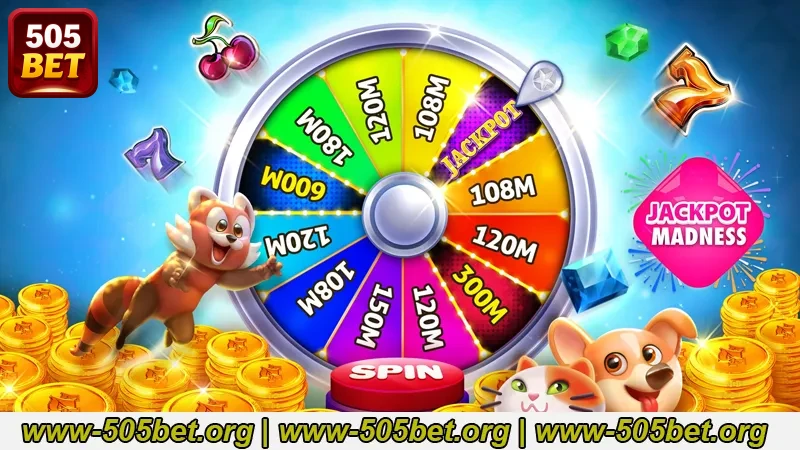 Variedade de Jogos com Jackpots